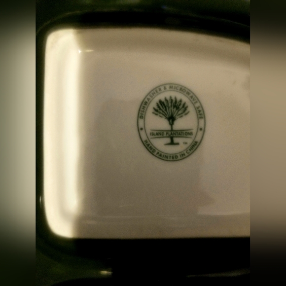 Island Plantations - Bird of Paradise Divided Tray - Ceramic - Picture 3 of 3